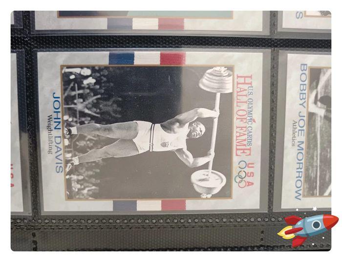 Lot 15 cartes Hall of fames US Olympics Cards - photo numéro 12