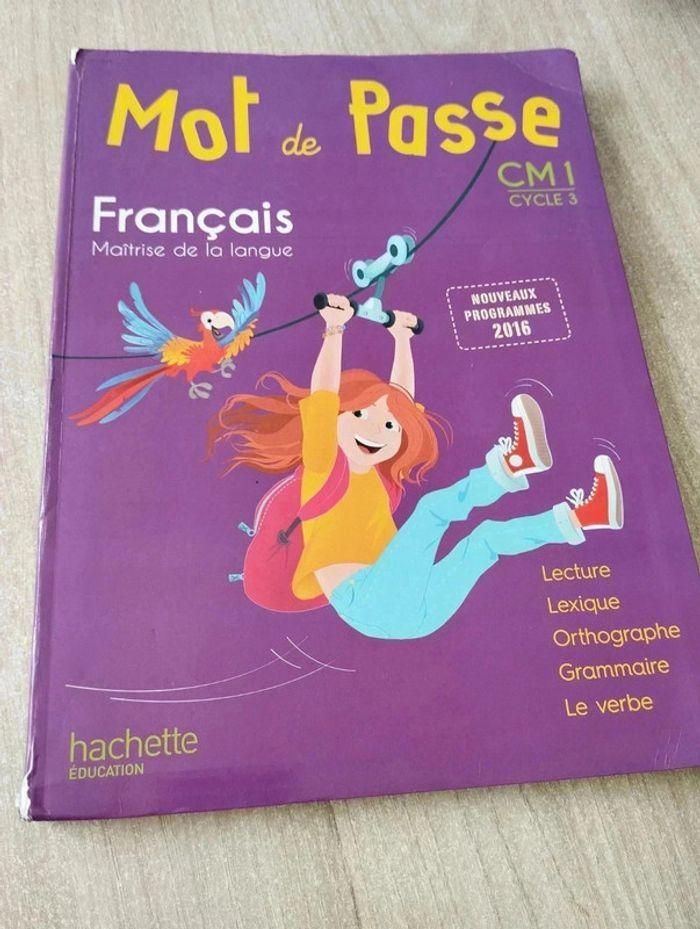 Livre de Français " mot de passe cm1" - photo numéro 1