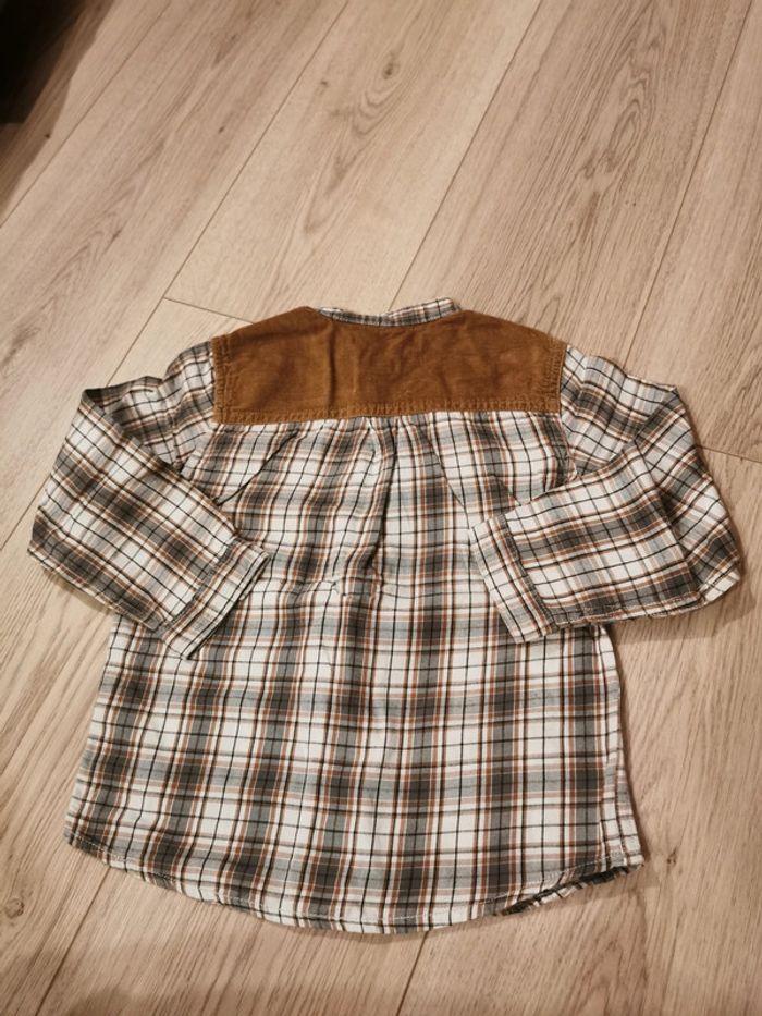 Chemise à carreaux Gemo - photo numéro 4