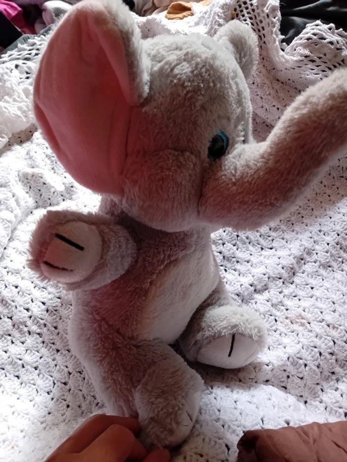 Peluche  éléphant - photo numéro 1