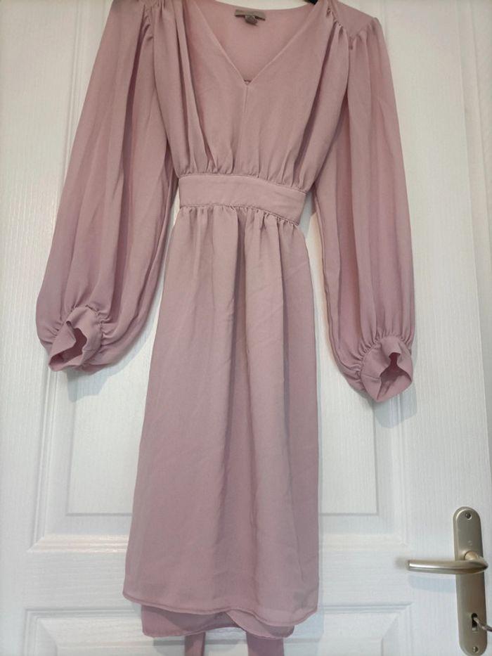 Robe neuve rose poudrée S H&M - photo numéro 2