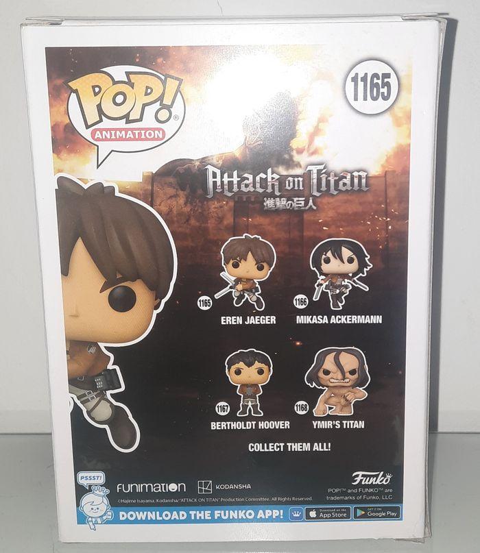 Funko pop Eren Jaeger - photo numéro 2