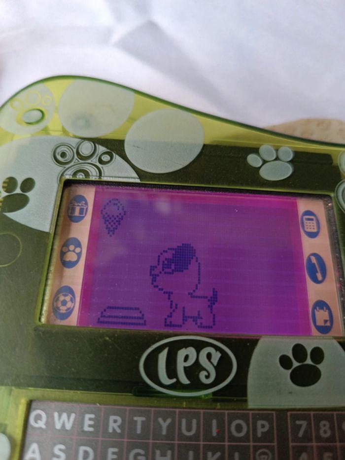 Lps little petshop électronique console chien vert green Tamagotchi tablette figurine ours bear - photo numéro 20