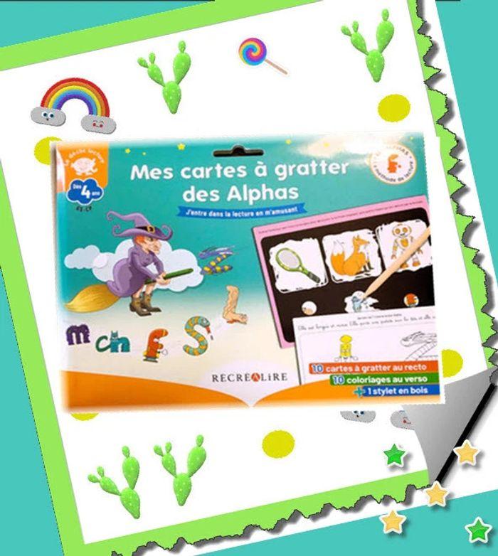 🌟Mes cartes à gratter des Alphas🌟 - photo numéro 1