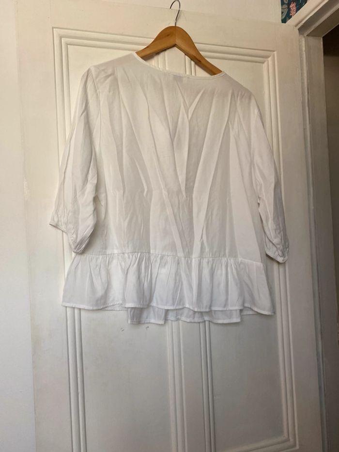 Blouse blanche style bohème - photo numéro 4