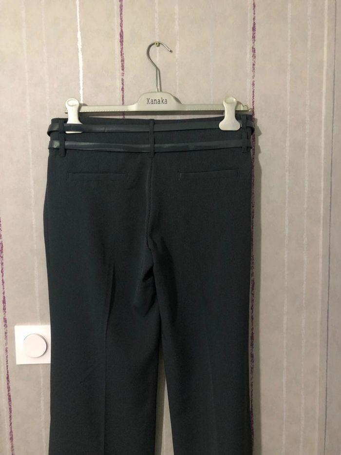 Pantalon droit avec double ceinture - photo numéro 4