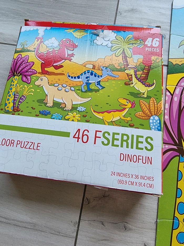 Très grand puzzle dinosaure 46 pièces - photo numéro 4