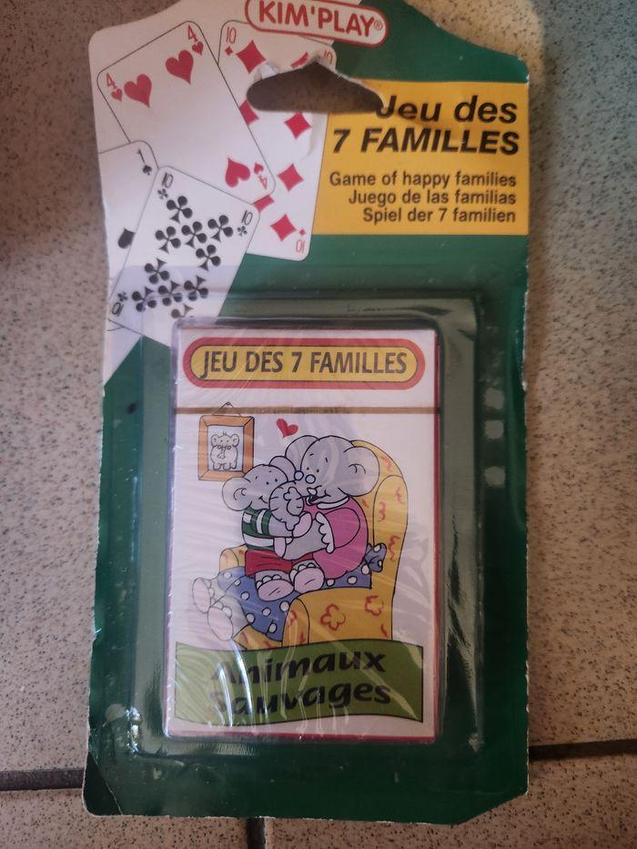 Jeu de 7 familles babar neuf emballer