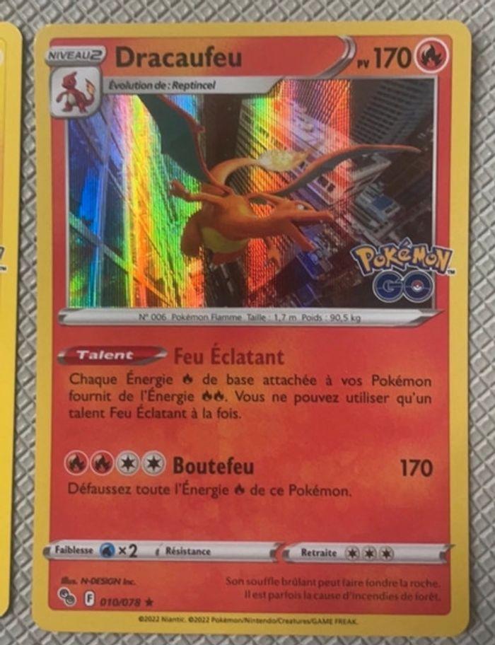 Au plus rapide Lot de 5 Pikachu + 1 Dracaufeu - photo numéro 2