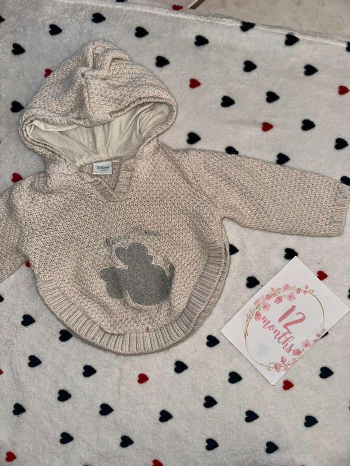 Pull chaud Disney Minnie fille 12mois - photo numéro 1