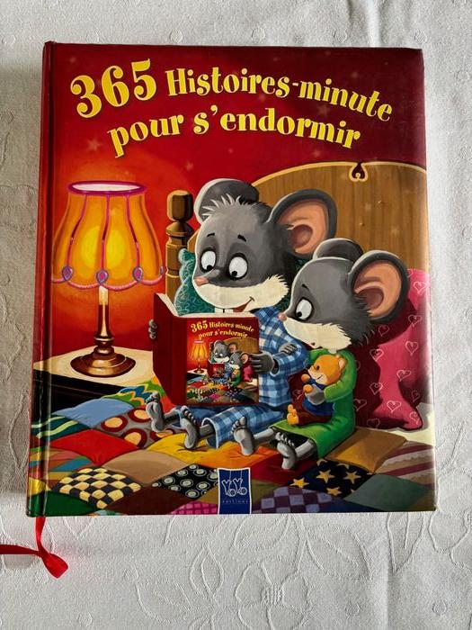 Livre enfant 365 histoires-minute pour s endormir - photo numéro 1