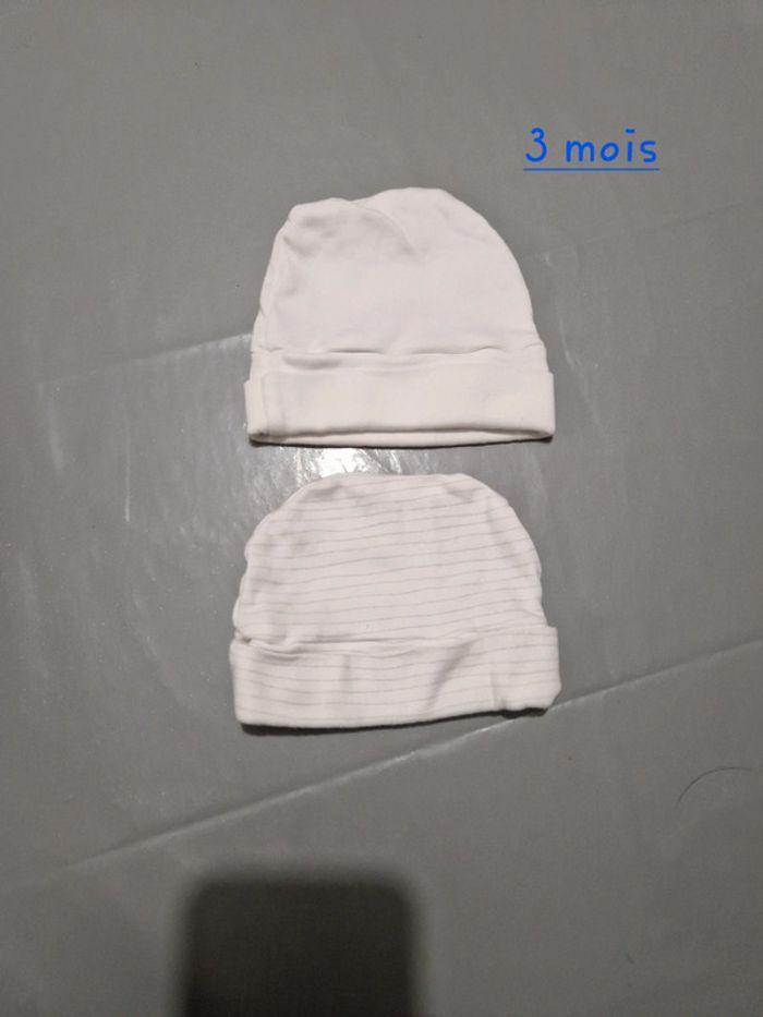 Ensemble plus 2 bonnet 3 mois - photo numéro 2