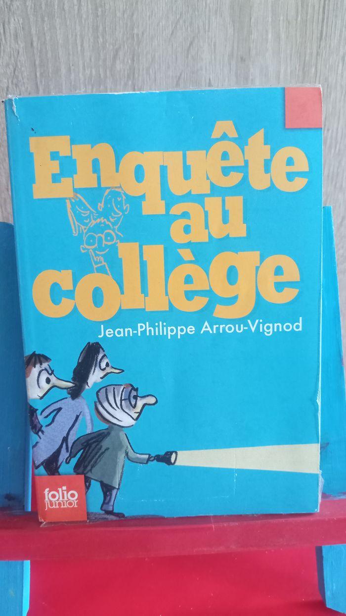 Enquête au collège (folio junior) (2) - photo numéro 1