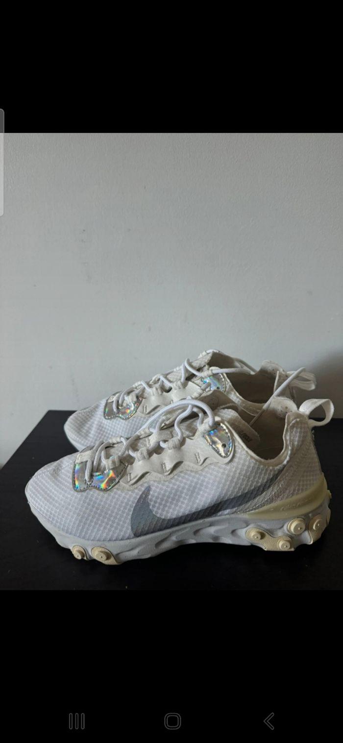 Baskette nike react - photo numéro 1