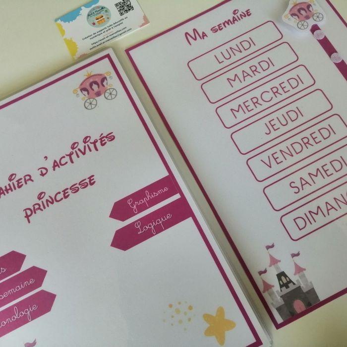 Cahier d'activités princesse - photo numéro 1