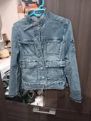 Veste en jean femme