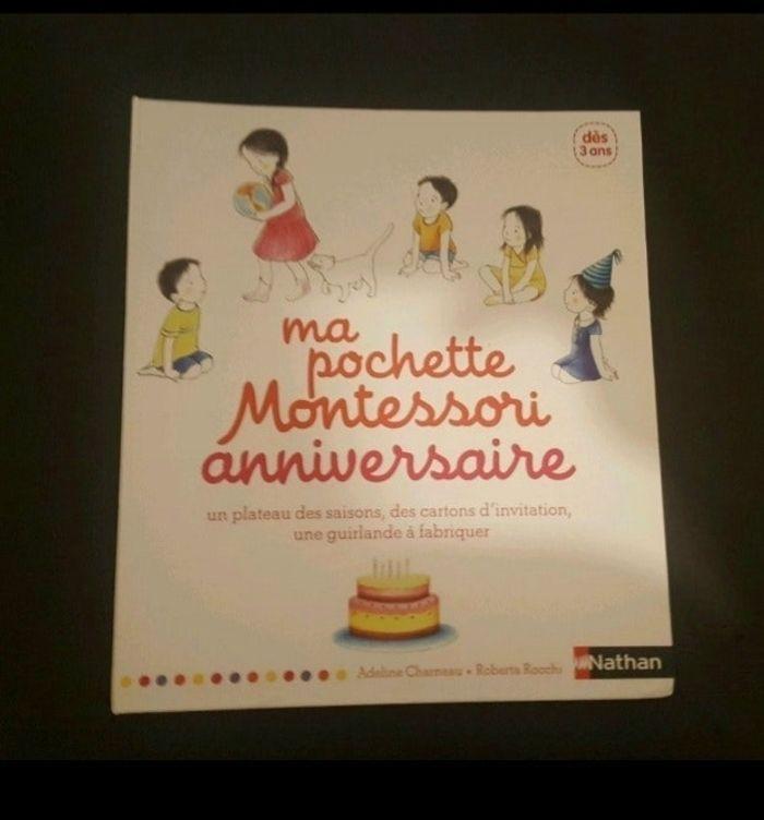 Livre - Ma pochette Montessori Anniversaire - photo numéro 1