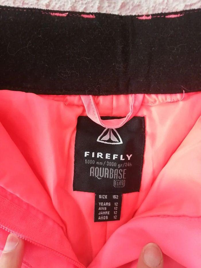 Pantalon de ski rose flash Firefly 12 ans - photo numéro 5