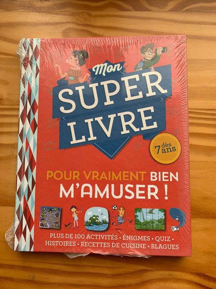 Mon super livre pour bien m’amuser neuf sous blister - photo numéro 1