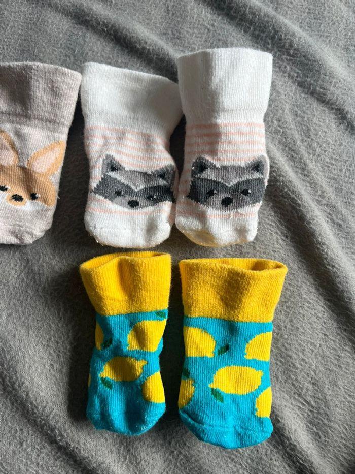 Lot de chaussettes bébé naissance / 1 mois - photo numéro 2