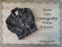 Veste Lulu castagnette 4 ans