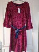 Robe hiver fleurie