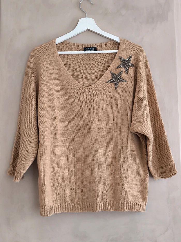 🤎 Pull maille Maison Clotilde 38/40 🤎 - photo numéro 1