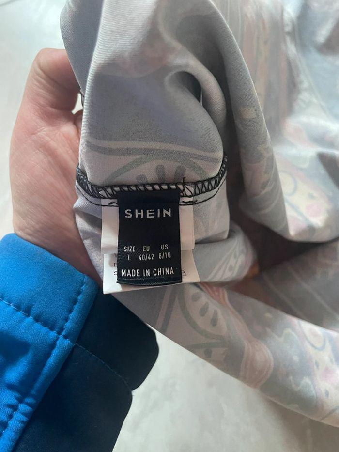 Top fines bretelles à imprimé coloré « shein » taille L - photo numéro 2