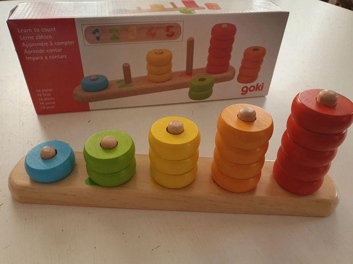 Jeu en bois pour apprendre à compter GOKI - photo numéro 1