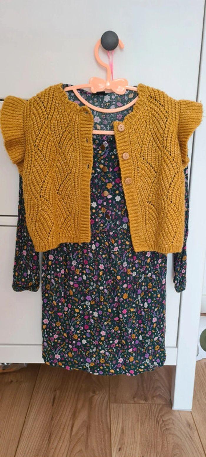 Ensemble robe et gilet 3 ans - photo numéro 1