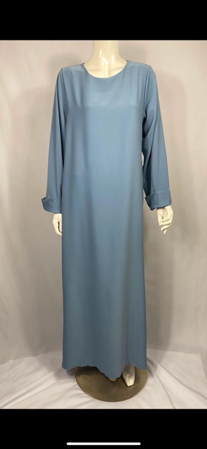 Abaya bleu