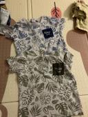 Lot de 2 t shirt fleuri