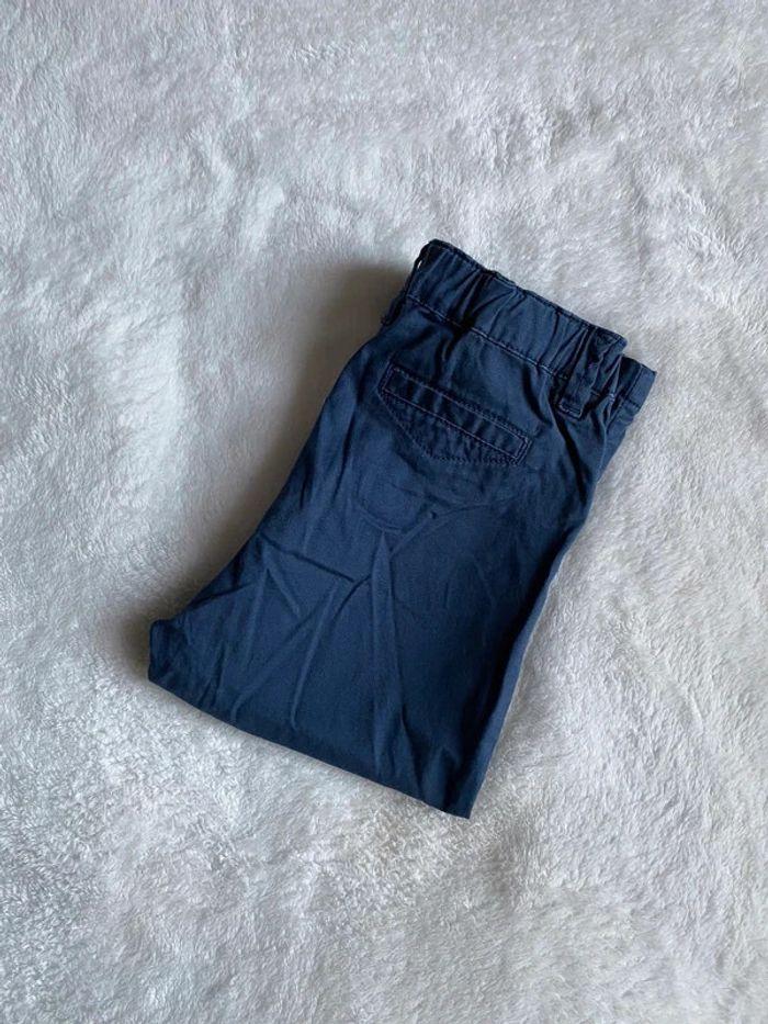 Pantalon léger chino 98% coton - 12-18 mois 💙 - photo numéro 3