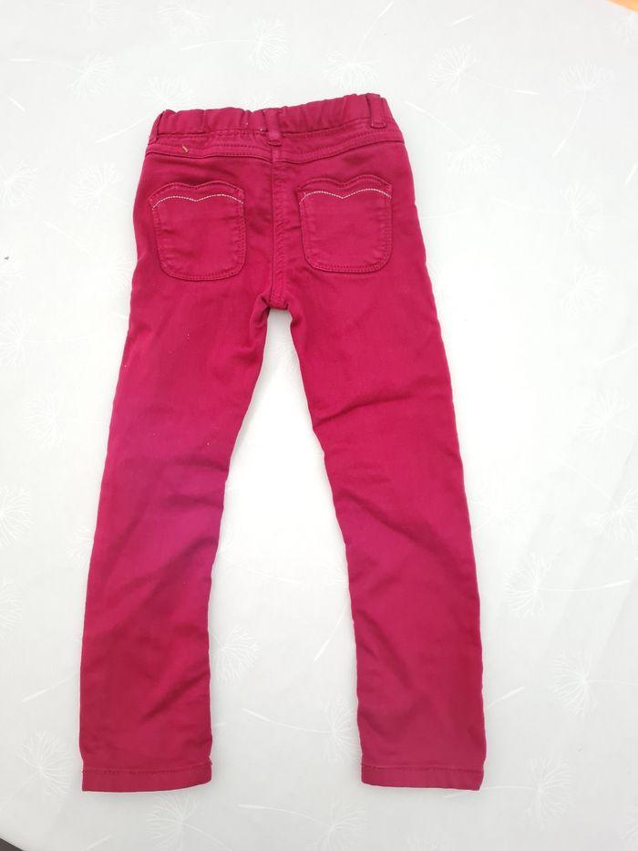 Pantalon bordeaux 3 ans - photo numéro 2