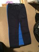 Pantalon bleu marine femme