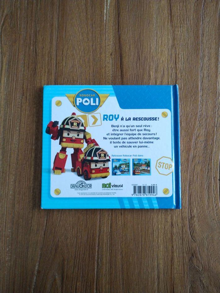 Livre - Robocar Poli - Roy à la rescousse - photo numéro 2