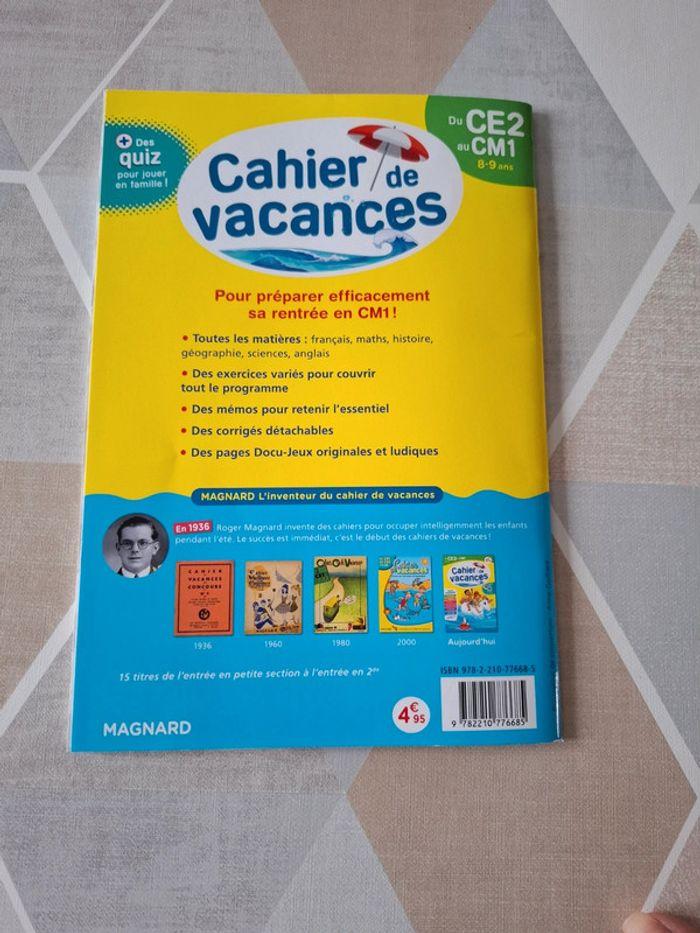 Cahier de vacances - photo numéro 2