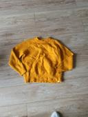 Pull jaune zara