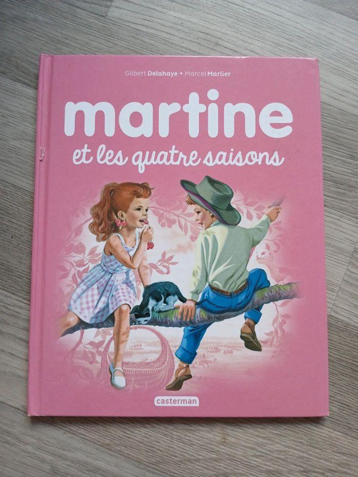 Livre enfants Martine et les quatre saisons - photo numéro 1