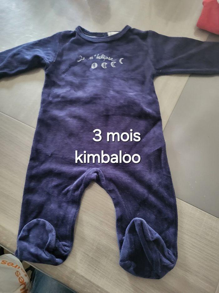 Lot 8 pyjamas babygros garçon 3 mois - photo numéro 6