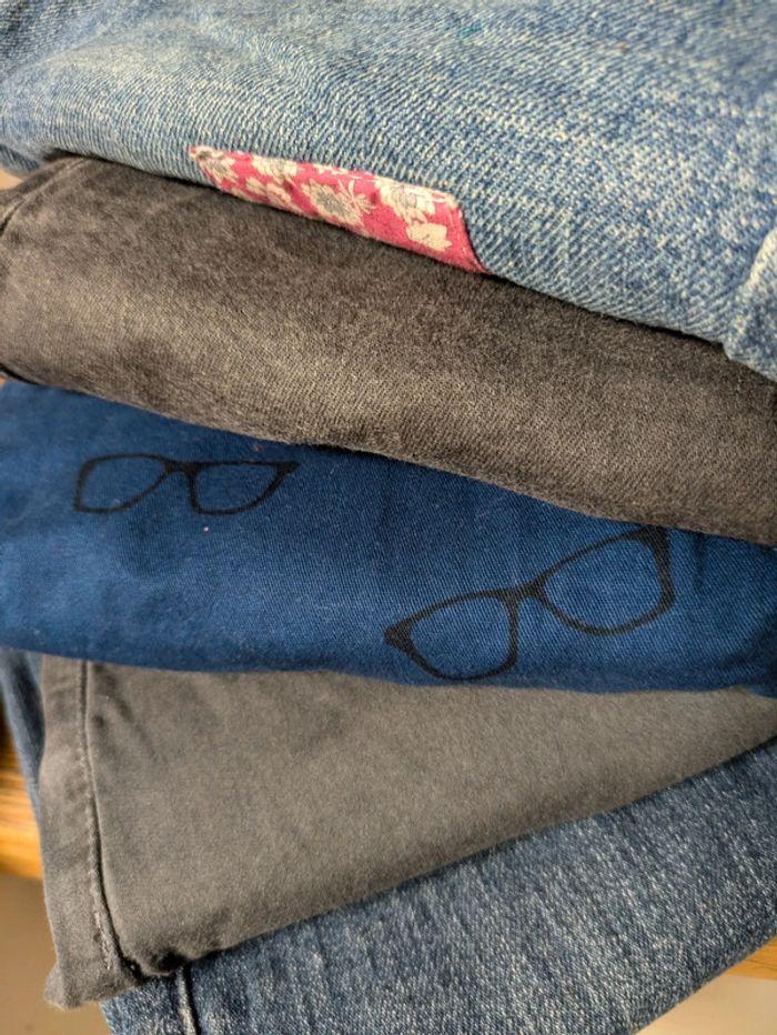 Lot de 5 jeans - photo numéro 1