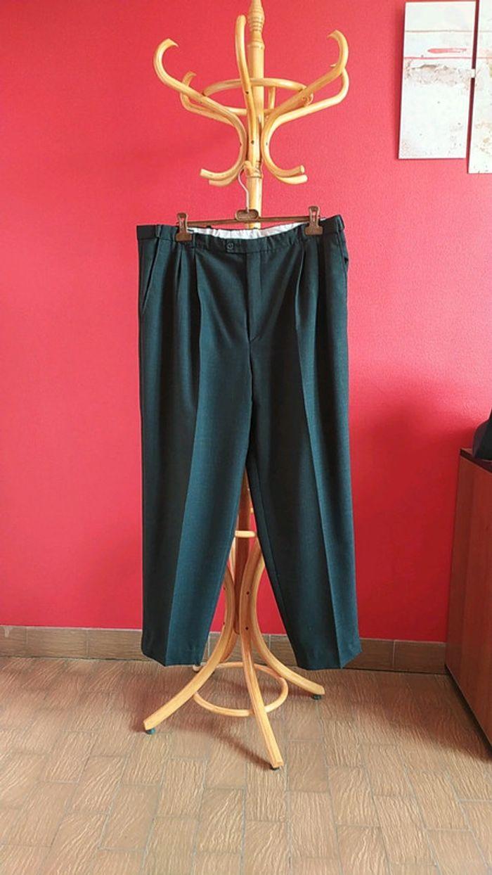 Pantalon Habillé Homme Taille ajustable élastique 52/56 - photo numéro 1