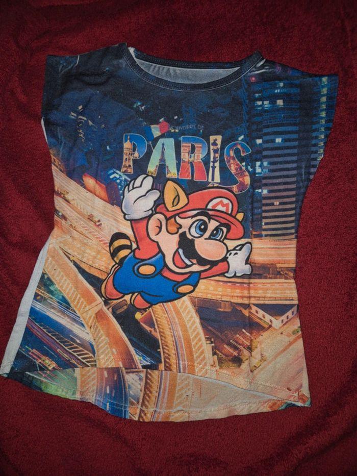 Tee-shirt mario - photo numéro 1