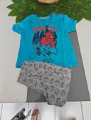 Pyjashort spiderman 2/4ans