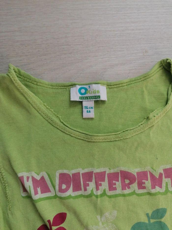 Tee shirt fille. Taille 6 ans - photo numéro 2