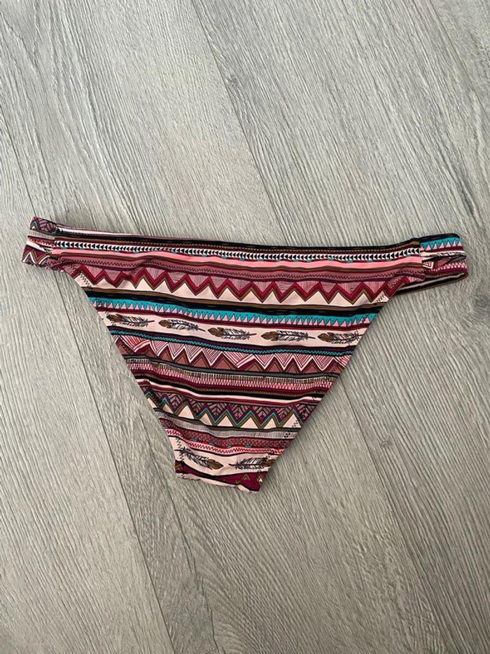 Slip tanga culotte de maillot de bain multicolore neuf undiz taille S - photo numéro 5