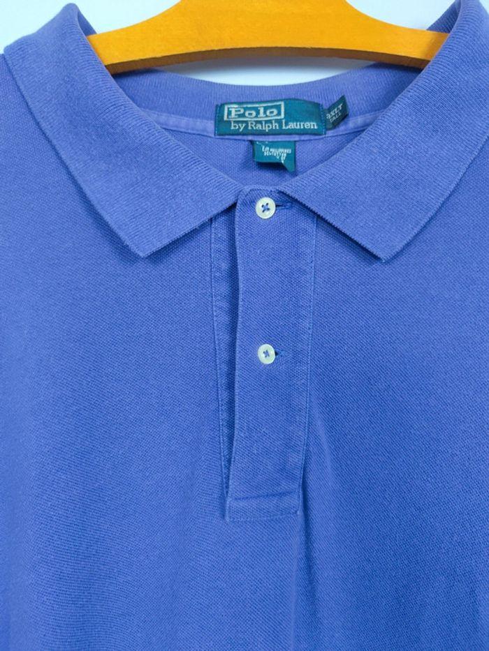 Polo Ralph Lauren Violet Logo Brodé Jaune Taille 3XL Homme - photo numéro 4