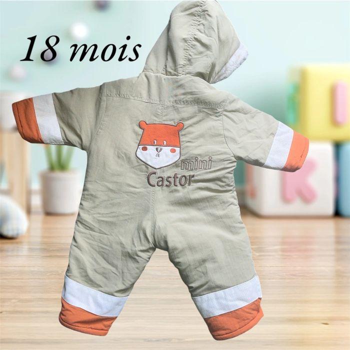 Combinaison bébé garçon hiver 18 mois - photo numéro 2