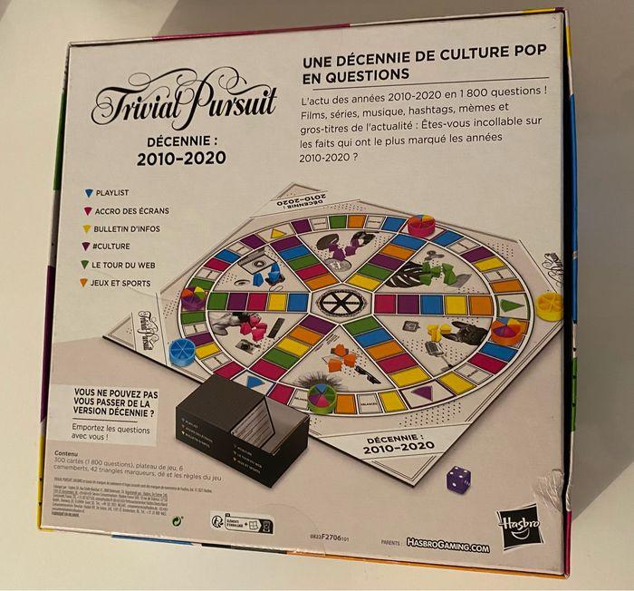 Jeu de société trivial pursuit - photo numéro 2