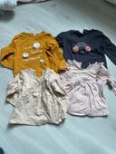 Lot 4 tee shirts manche longue